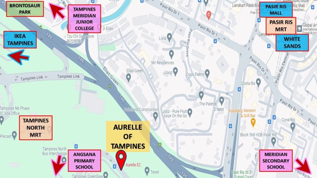 Aurelle-Of-Tampines-EC-Location-Map-2